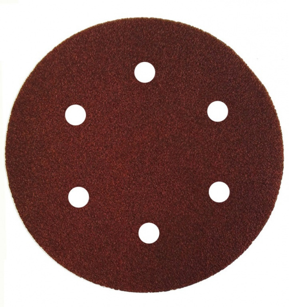 Круг самозацепной шлифовальный 125 mm с отверстиями P240 Ring
