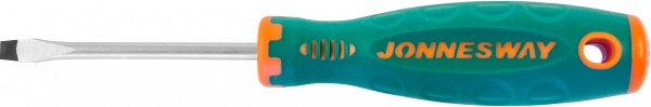 Отвертка стержневая шлицевая ANTI-SLIP GRIP SL4.0х100 мм D71S4100 Jonnesway