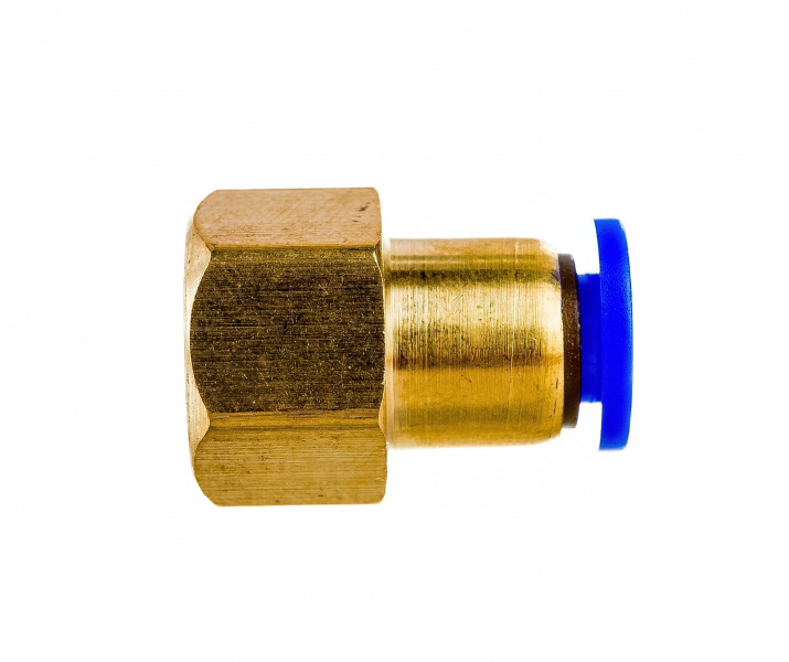 Фитинг металлический 8мм внутренняя резьба 1/8" 5216 Pegas pneumatic