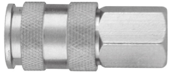 Муфта БРС европейского типа с внутренней резьбовой частью BSPT 1/4" GM-02AF Jonnesway