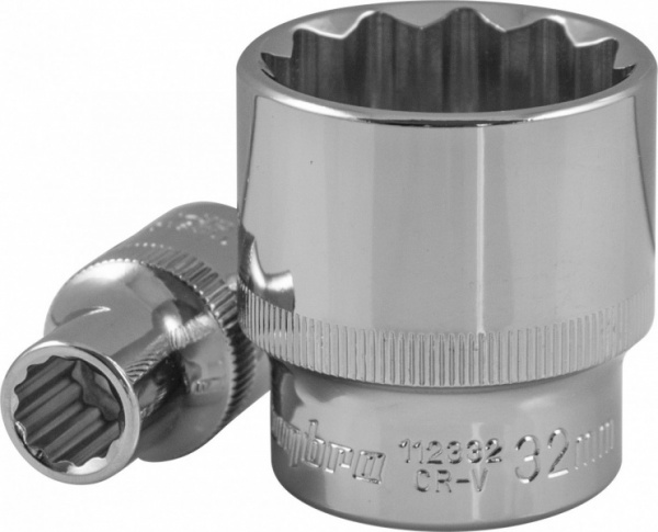 Головка торцевая 12-гранная 1/2"DR 14 мм 112314 OMBRA