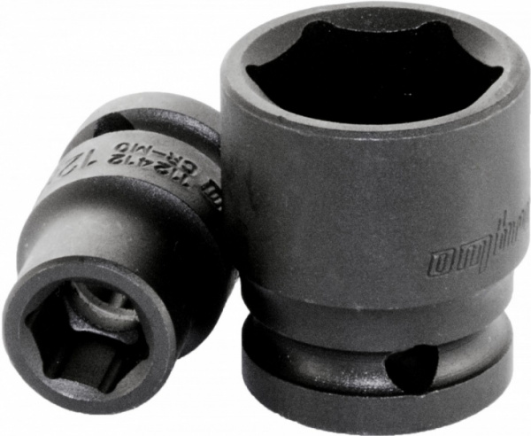 Головка торцевая ударная 1/2"DR 12 мм 112412 OMBRA